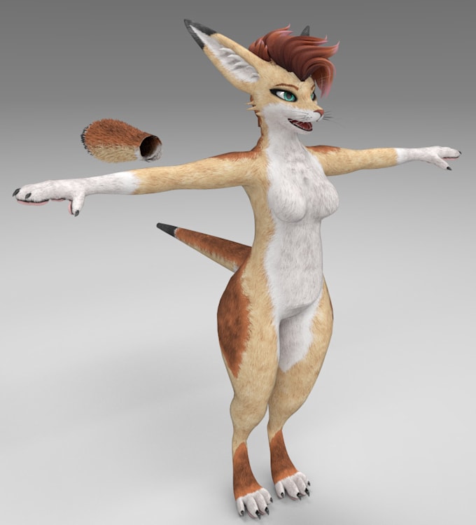 create a custom furry vrchat avatar with style and personality