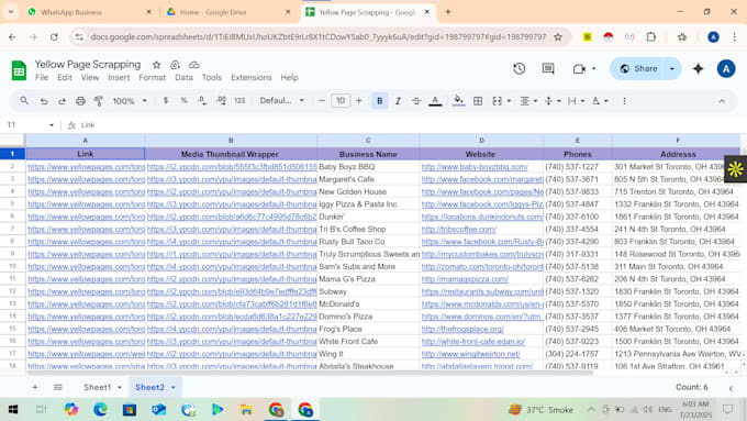 do python data scraping and data mining from any website