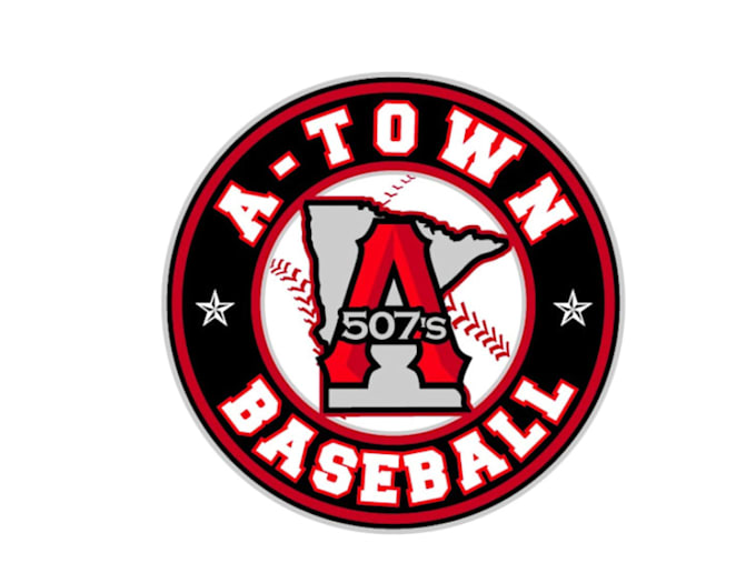 design graceful baseball logo