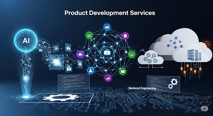 provide ai and backend product development services