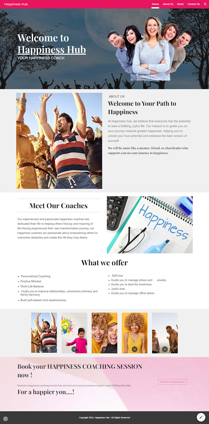 build a stunning wordpress site with elementor