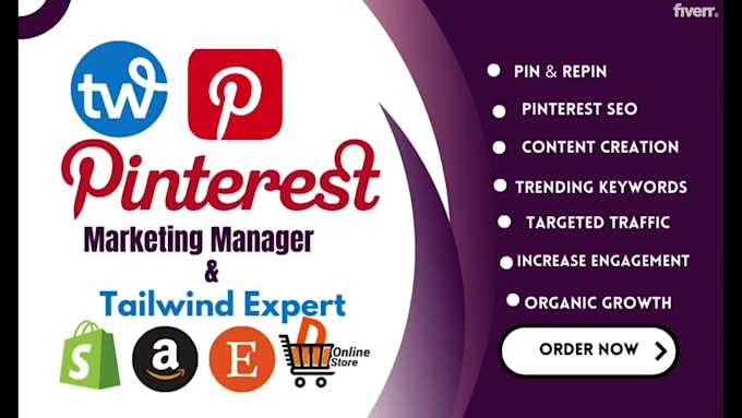 be your pinterest marketing manager and SEO manager
