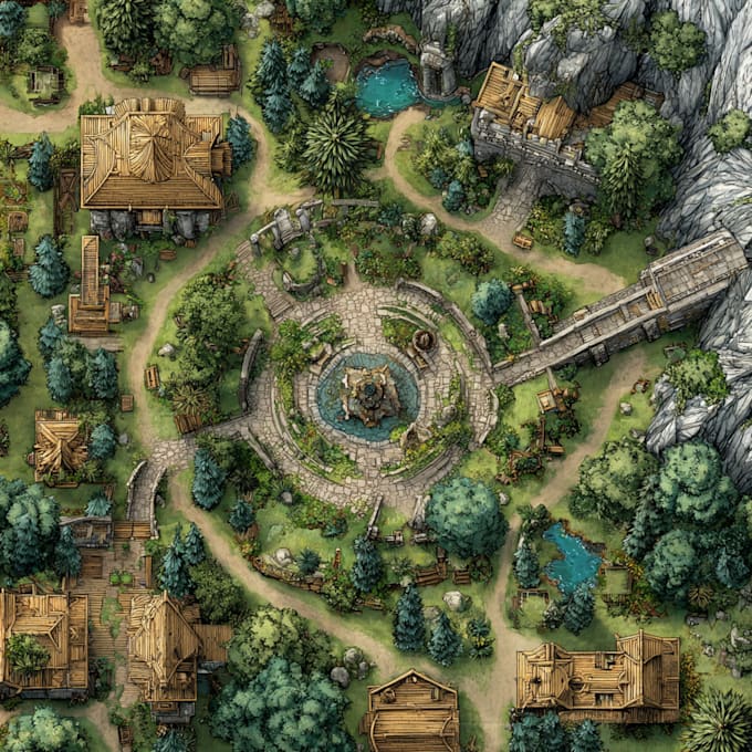 create your fantasy maps for dnd