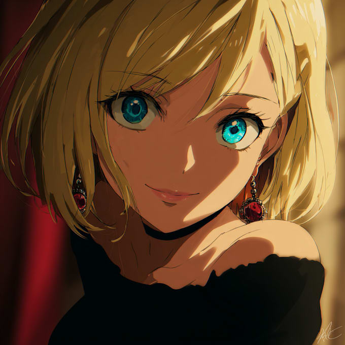 draw any sfw character in anime style