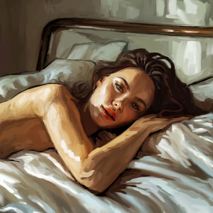 draw custom erotic nsfw realistic paintings