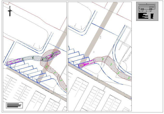 provide vehicle swept path analysis using autotrack software