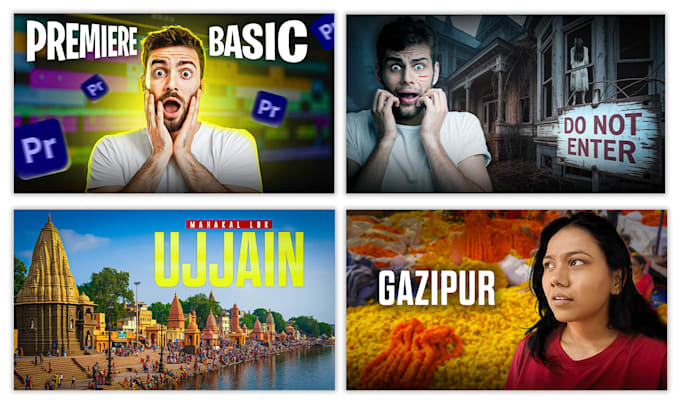 design attractive thumbnails for youtube