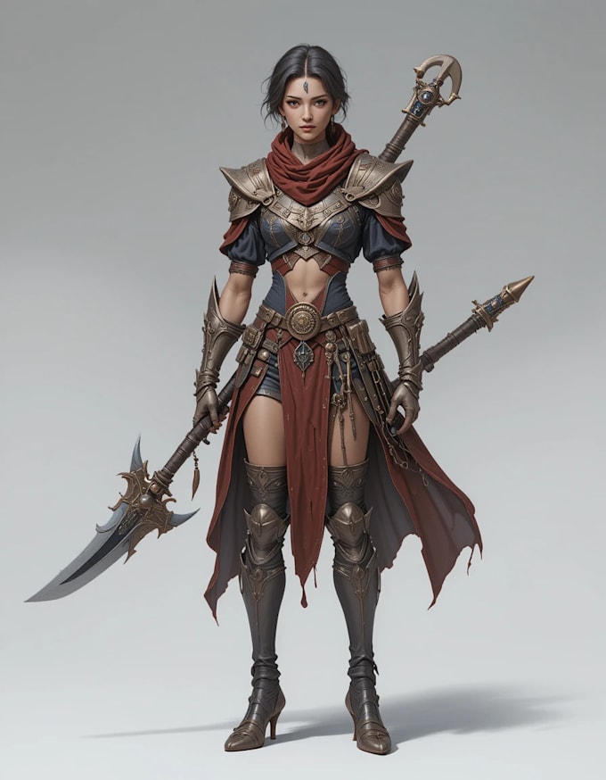 make fantasy concept art