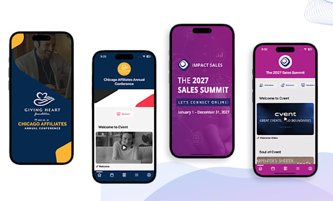 build cvent mobile apps