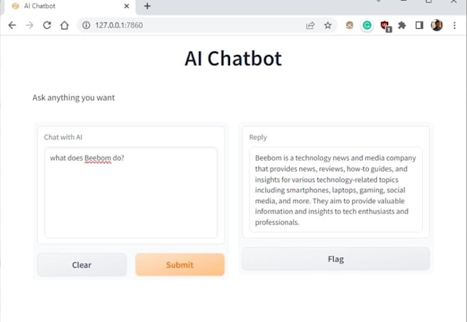 build cruixie app with chatgpt,ai software,open ai API integration,docker ai app