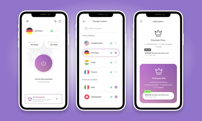 design app UI UX, app design screenshots mvp, app prototype