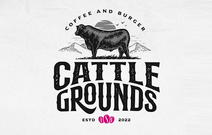 design a western, cattle brand logo for your ranch or farm