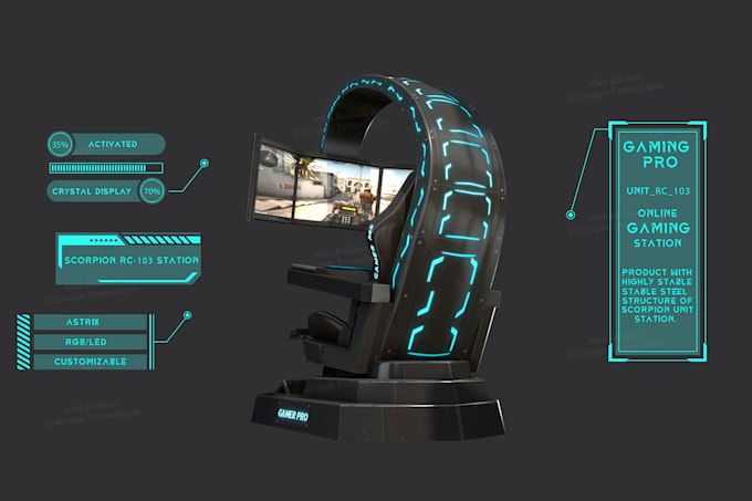 create game ready 3d props for unity and unreal lowpoly pbr