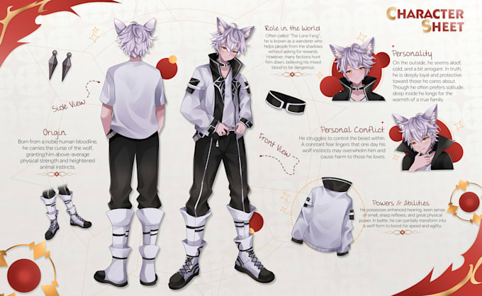draw character reference sheet, character design, and furry reference sheet