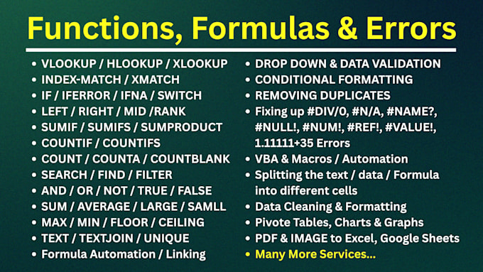 do excel formula vba macro pivot table chart graph filter
