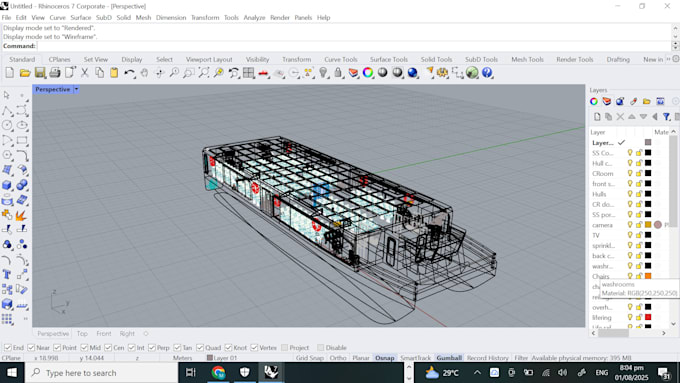 3d ship modeling, stability, hydrostatics