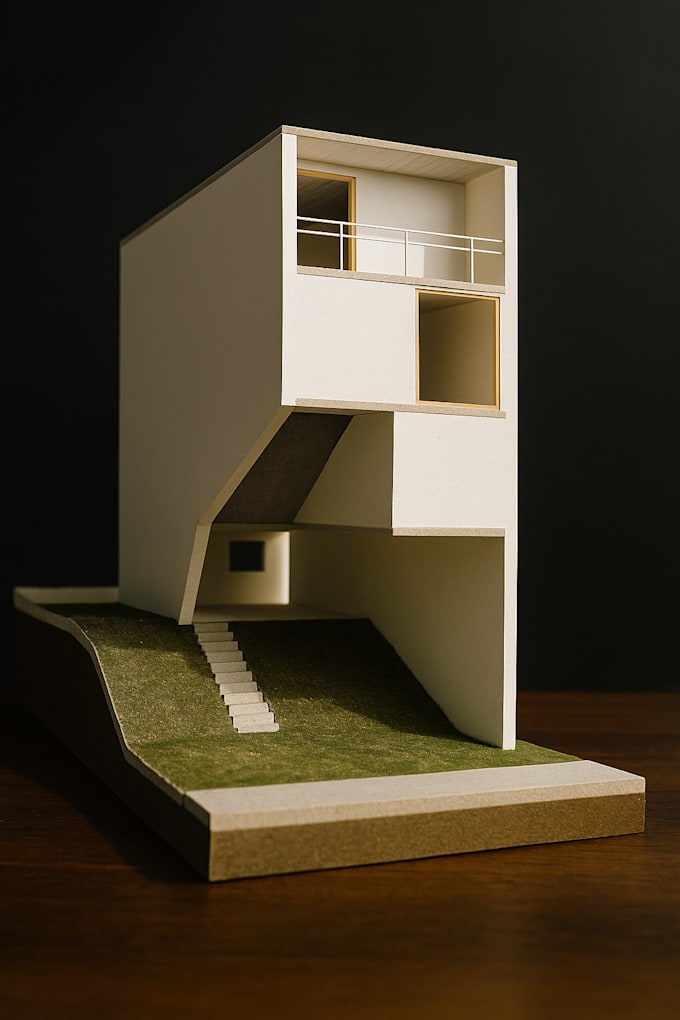 make a architectural model for your project