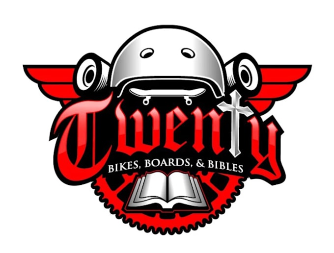 design a awesome bike board logo