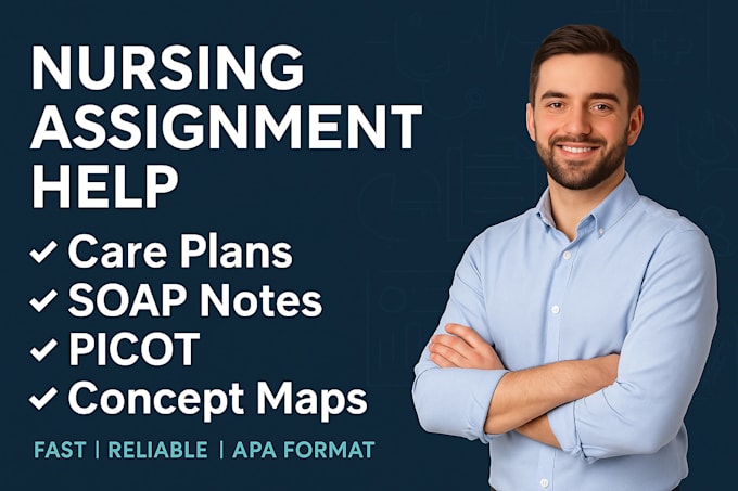 do nursing care plan, picot concept map, soap, and progress notes