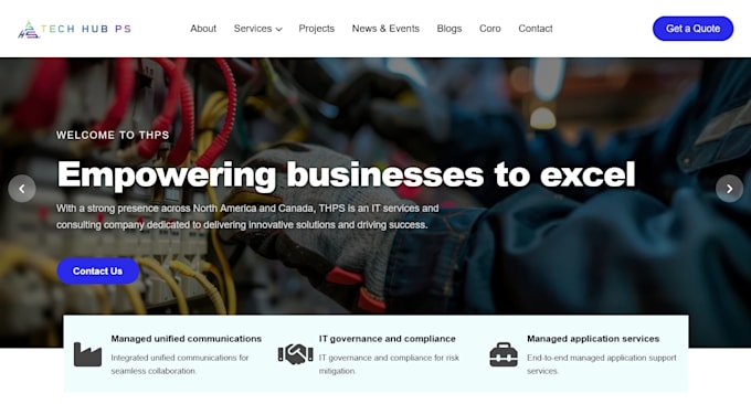 fix, update, or customize your website