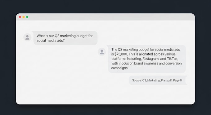 build a custom ai chatbot using your data with rag