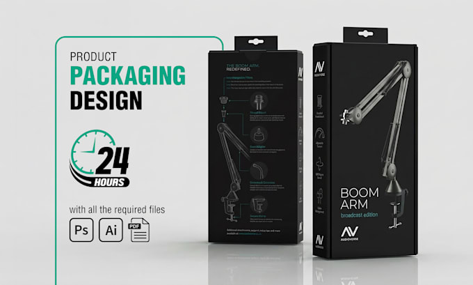 design product packaging and box packaging