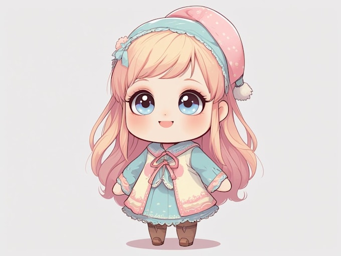 draw chibi art or chibi characters