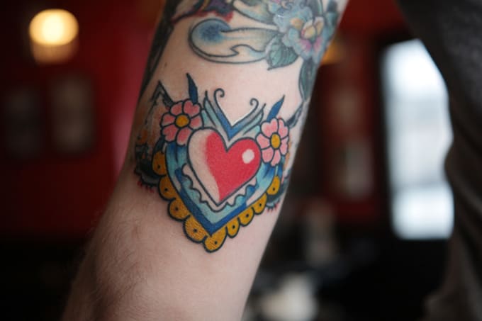 create a watercolor tattoo design