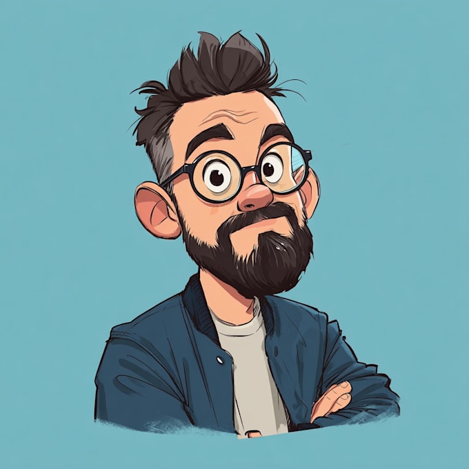 make a cartoon caricature avatar for you