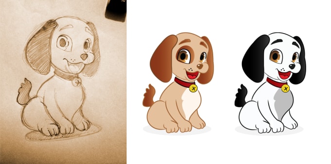 recreate your logo or image in illustrator