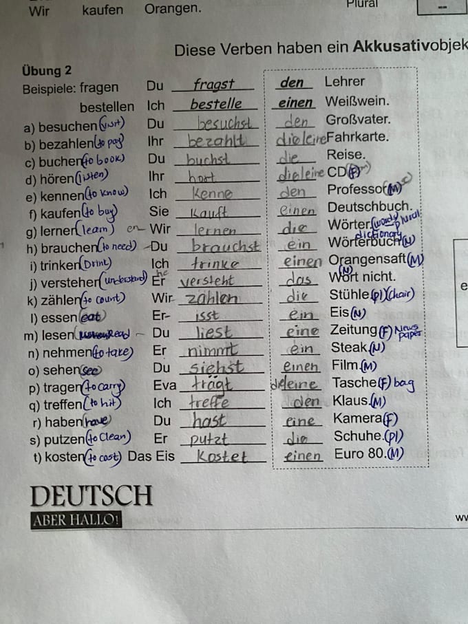 be your german tutor and help you create conversation
