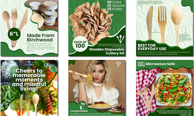 design amazon listing images and a plus content