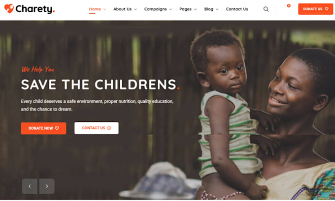 build squarespace charity website campaign donorperfect ngo fundraiser website