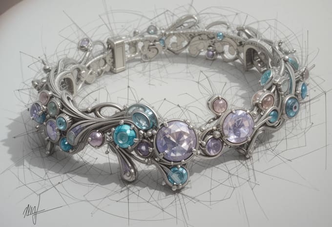 create stylish jewelry cdesign for you