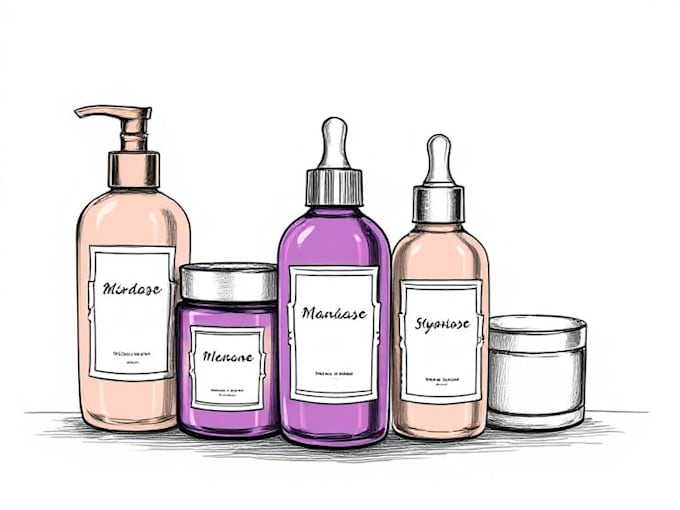 make an astonishing cosmetic packaging and label design