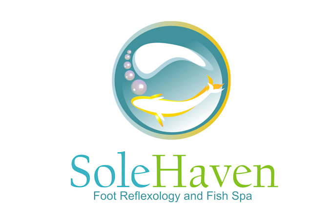 do a custom massage or wellness logo for spa or therapy center