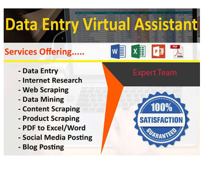do data entry, lead generation and email list building