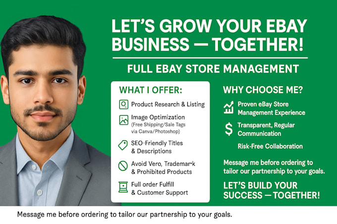do ebay dropshipping on profit share