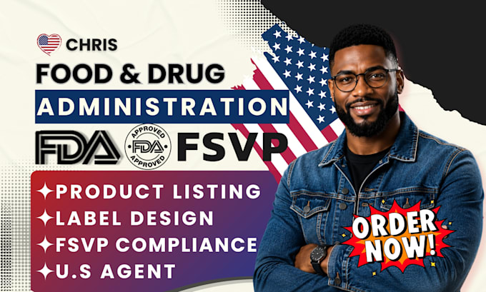 fda registration compliance, product listing, 501k dossier, label design, review