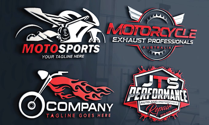 design original landscaping bike logo