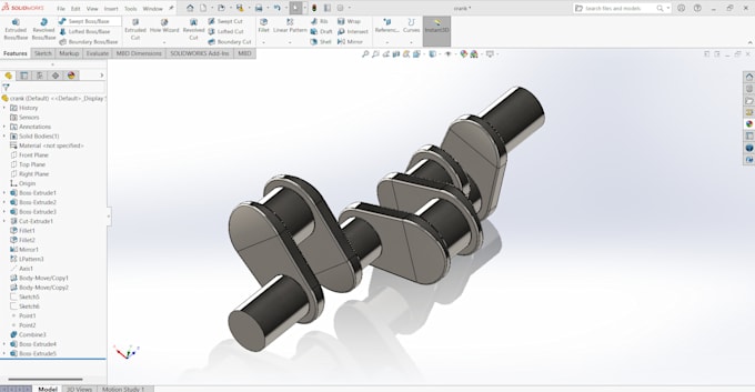 Solidworks 10 Part Design parts and accessories using solidworks by Farazahmed54903 | Fiverr