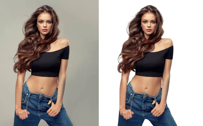 remove image background or obstacles professionally