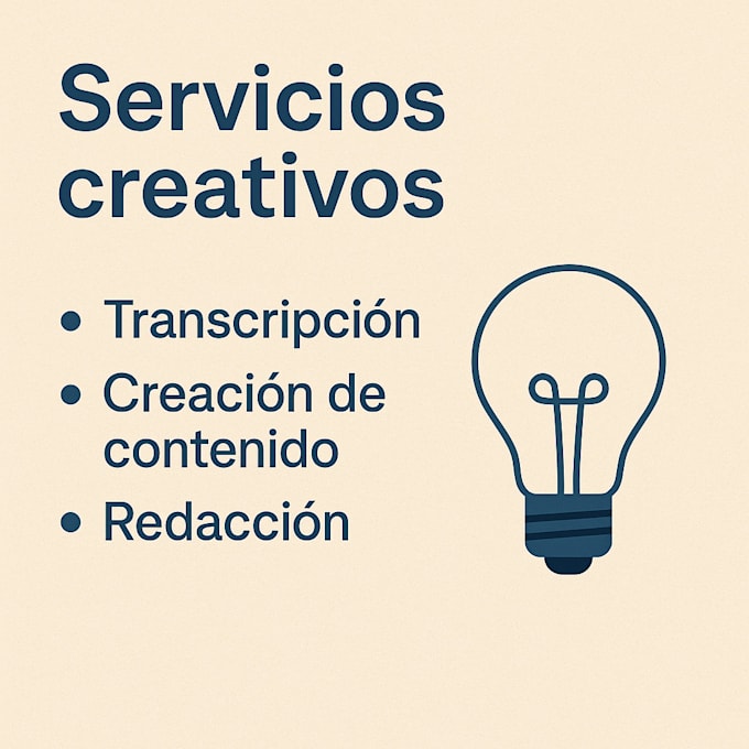 textos, correos, mensajes, redacciones, todo lo haré