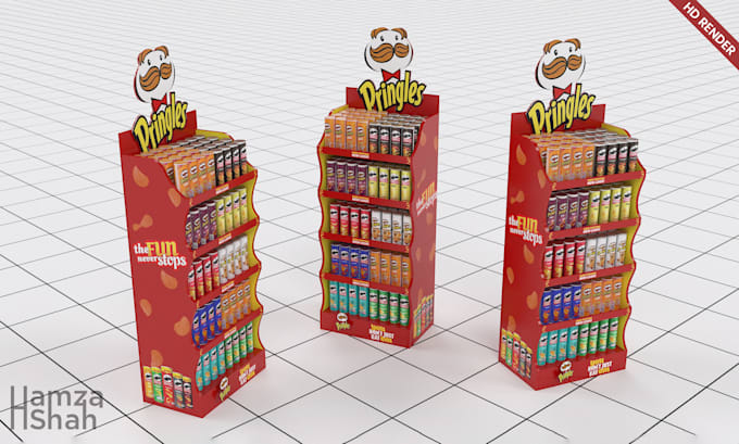design 3d posm, pop, pos, fsu and retail product displays