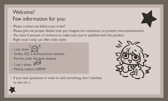 design a stylized chibi pngtuber avatar
