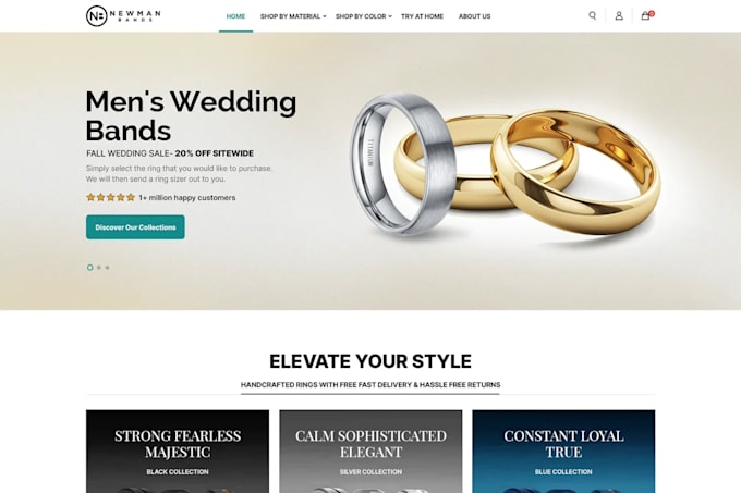 develop modern websites using HTML CSS javascript and react js