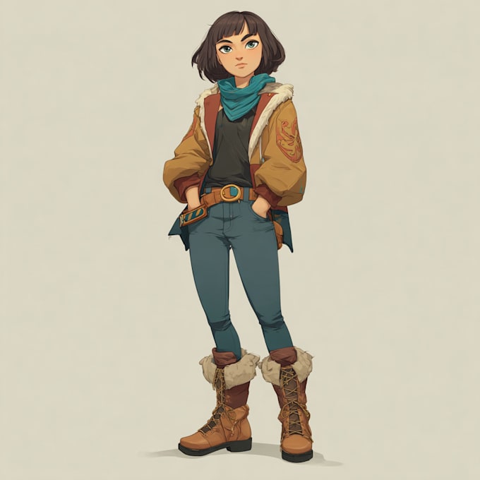 create unique roleplaying characters in anime style