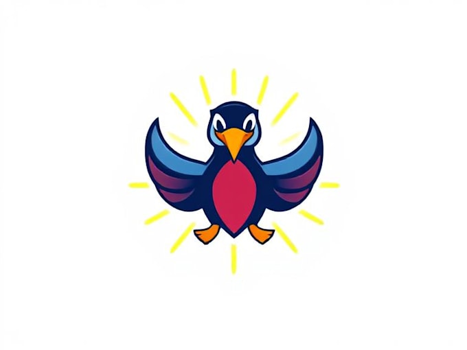 draw flat vector character design