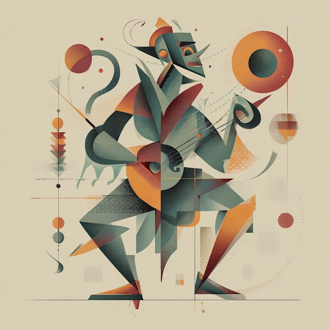 create an design breathtaking abstract art for you