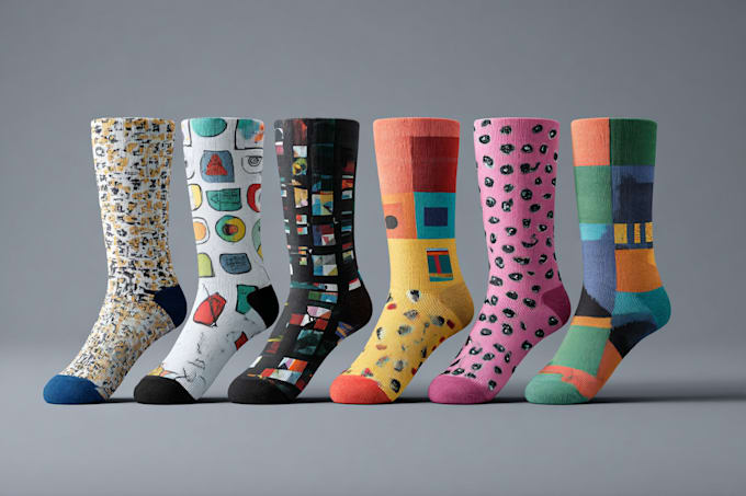 design production ready custom socks that pop